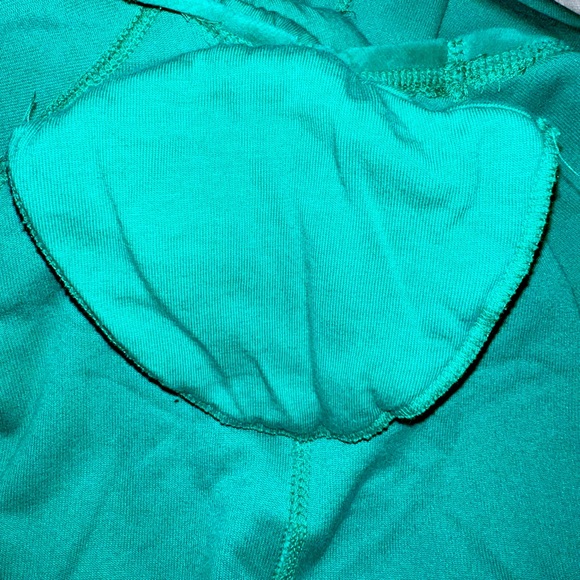 VTG Jones New York Sport Turquoise Dress with Removable Shoulder Pads - Picture 5 of 7